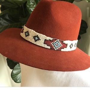 Lovely bird San Miguel Felt Fedora Navajo